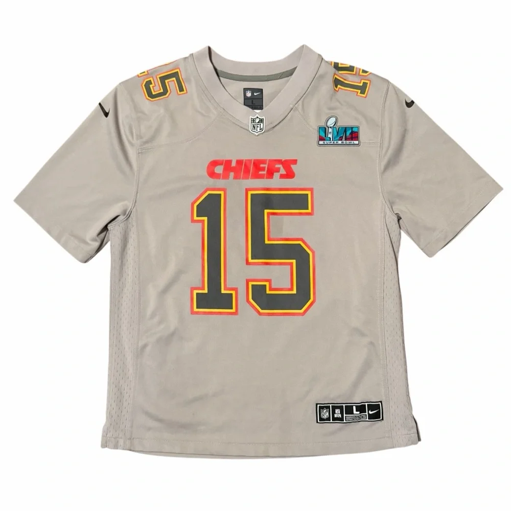 NFL Kids L Gray Chiefs Jersey | Patrick Mahomes‎ 15